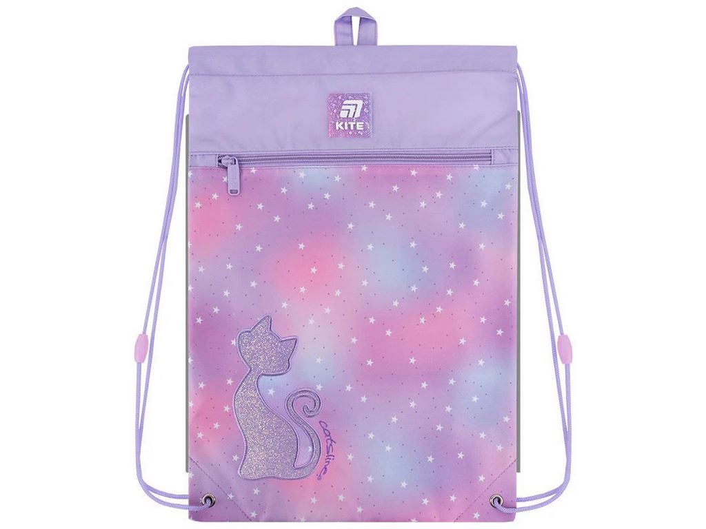 Сумка для обуви со шнурками Catsline K25-601M-19, 46×33 см, затяжка шнурком, Kite