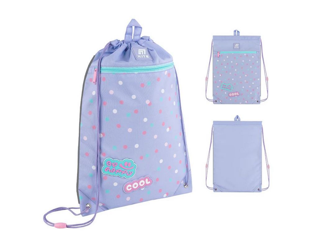 Сумка для обуви со шнурками Cool K25-601M-21, 46×33 см, затяжка шнурком, Kite