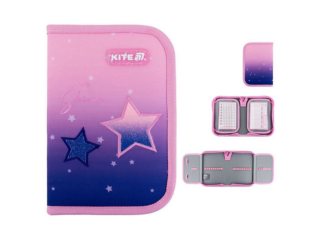 Пенал без наповнення Sparkling, Kite
