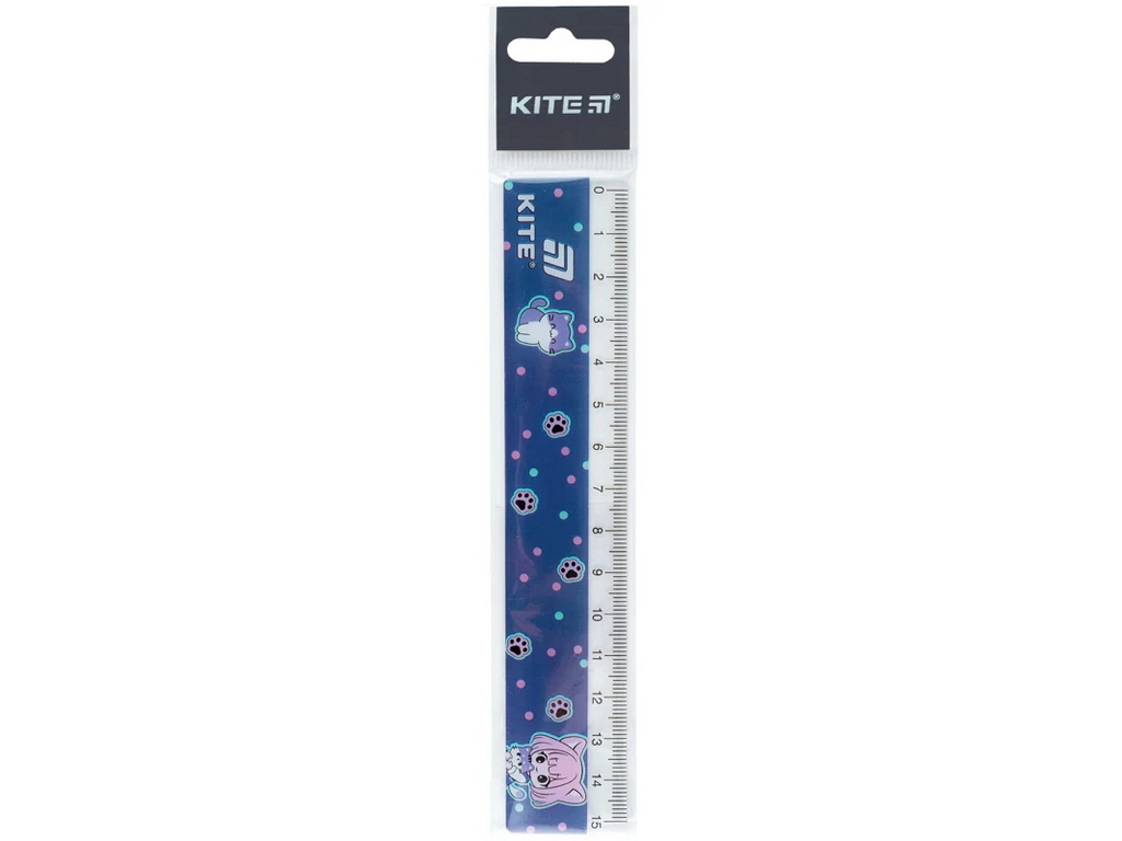 Лінійка пластикова Kite Be Friends, K26-090-1, 15 см