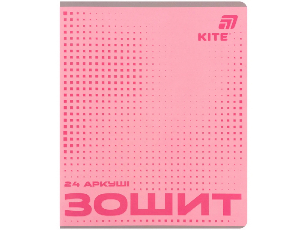 Зошит шкільний  One Color Kite K26-238-1, клітинка, 24 аркуші