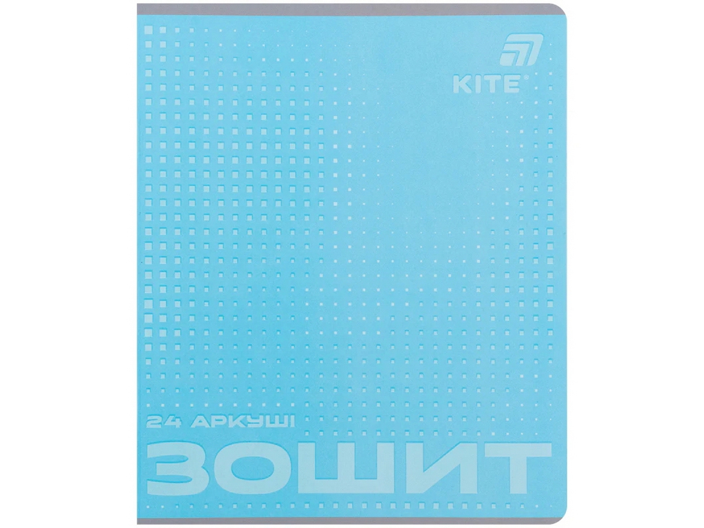 Зошит шкільний  One Color Kite K26-238-1, клітинка, 24 аркуші