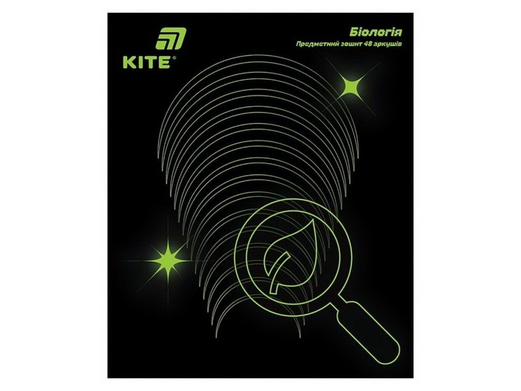 Зошит предметний у клітинку, 48 аркушів, Lumen, набір 10 шт, Kite K26-240-1-9