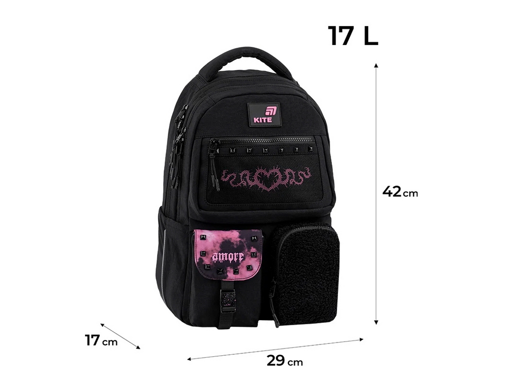 Рюкзак шкільний підлітковий Kite Drama Queen K26-2587M-2