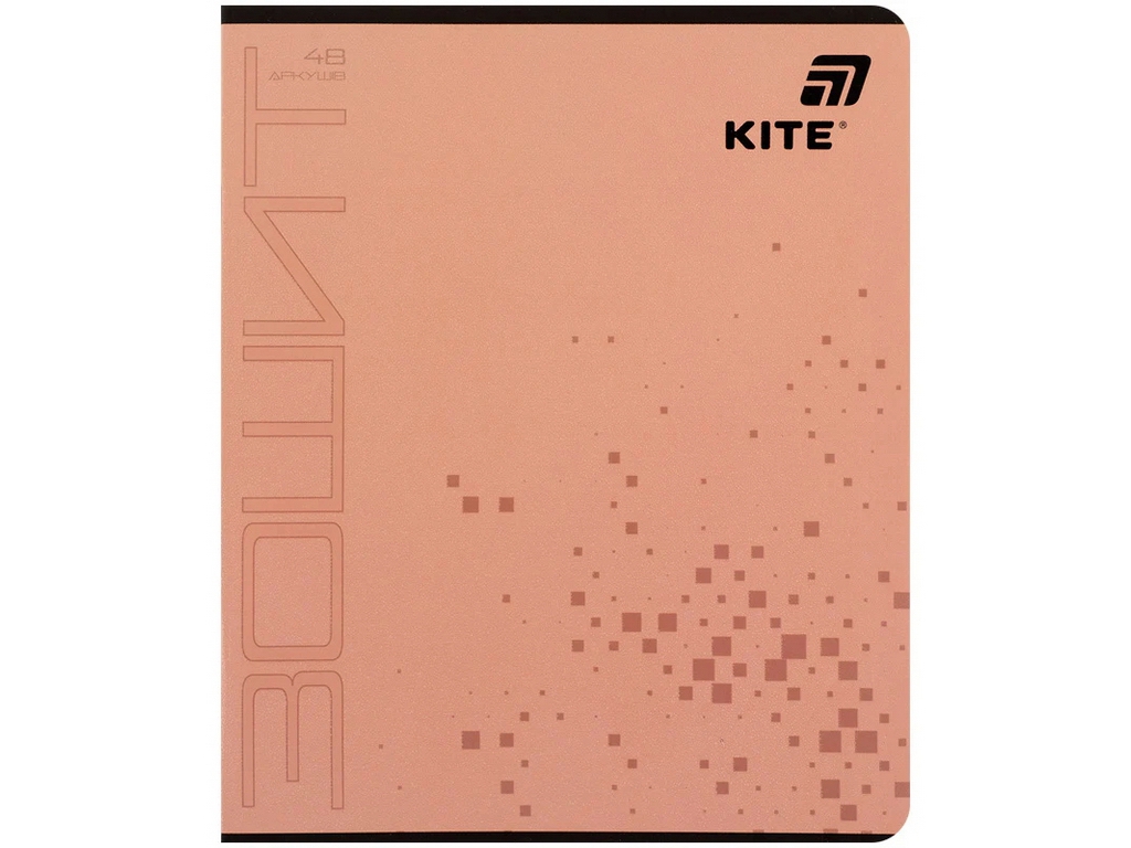 Зошит шкільний Kite One Color, 48 аркушів, у клітинку, 5 видів (ціна за 1шт), Kite