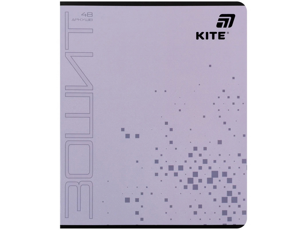 Зошит шкільний Kite One Color, 48 аркушів, у клітинку, 5 видів (ціна за 1шт), Kite