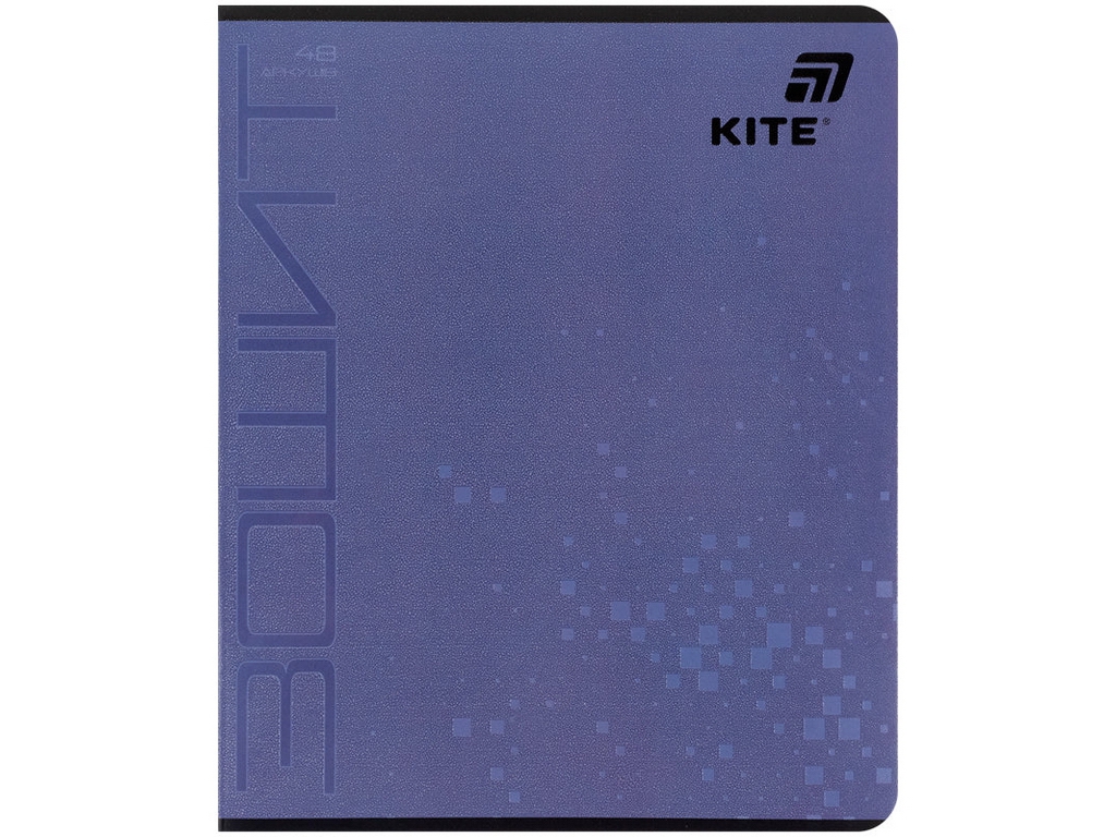 Зошит шкільний Kite One Color, 48 аркушів, у клітинку, 5 видів (ціна за 1шт), Kite