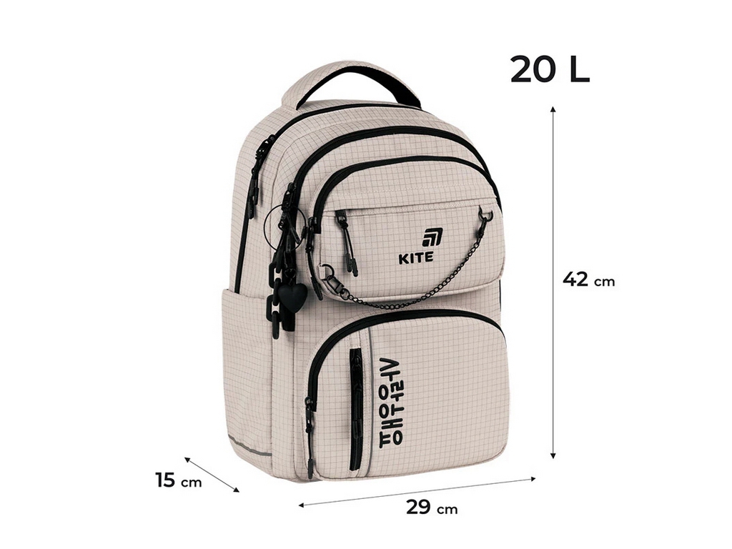 Рюкзак шкільний підлітковий Kite Education teens Prime K26-2594M-1