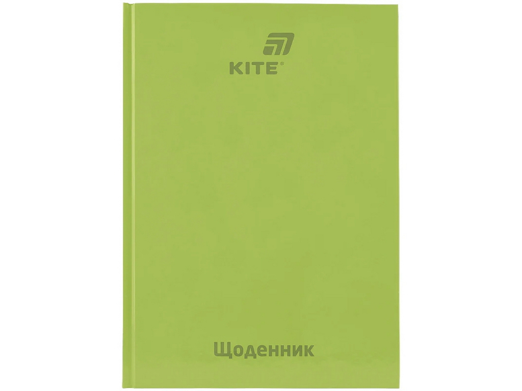 Щоденник шкільний Kite K26-262-16, тверда обкладинка, салатовий