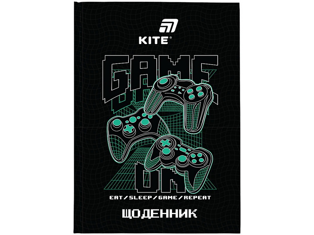 Щоденник шкільний Kite Game on K26-262-5, тверда обкладинка