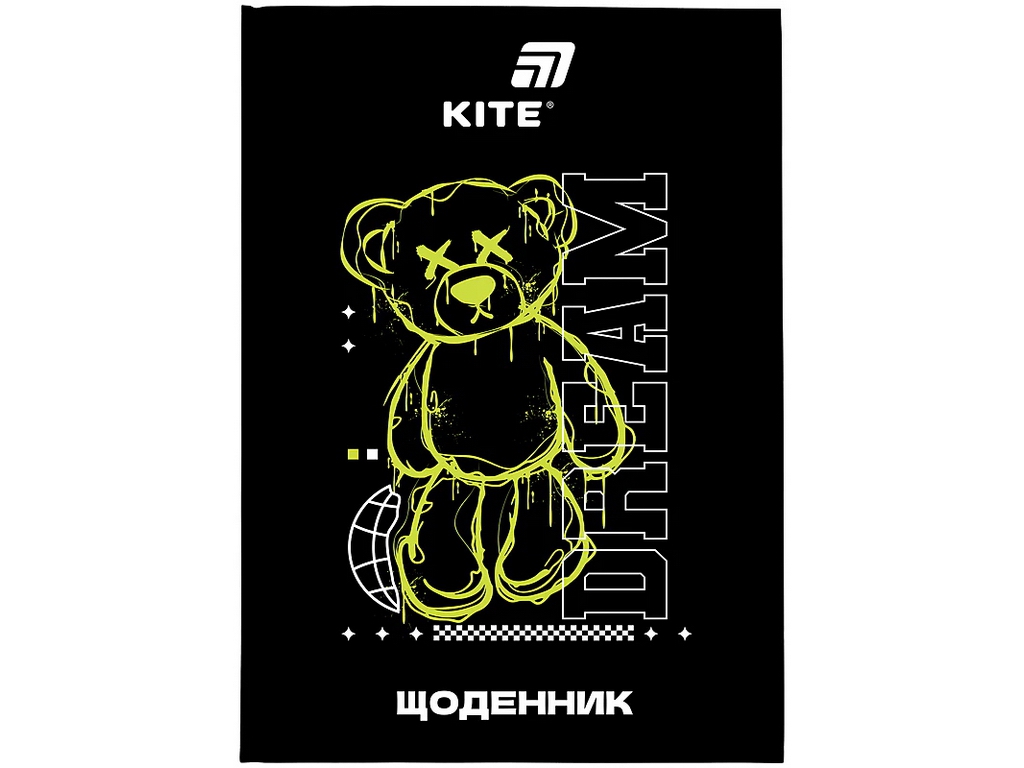 Щоденник шкільний Kite Dream K26-262-6, тверда обкладинка