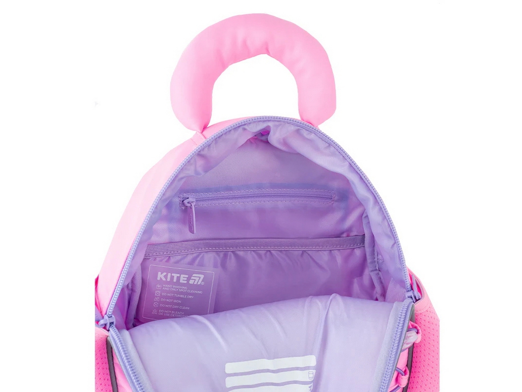 Рюкзак детский Kite Kids Cat&amp;Fun K26-2737XXS-1, с плюшевой игрушкой