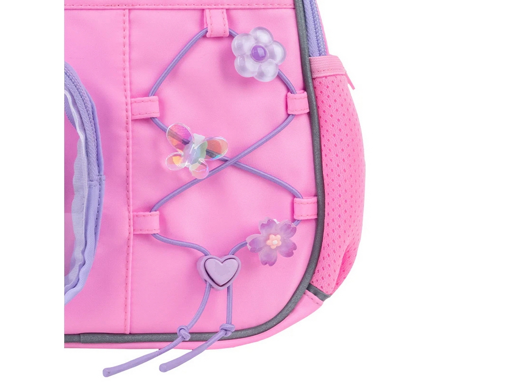 Рюкзак детский Kite Kids Cat&amp;Fun K26-2737XXS-1, с плюшевой игрушкой