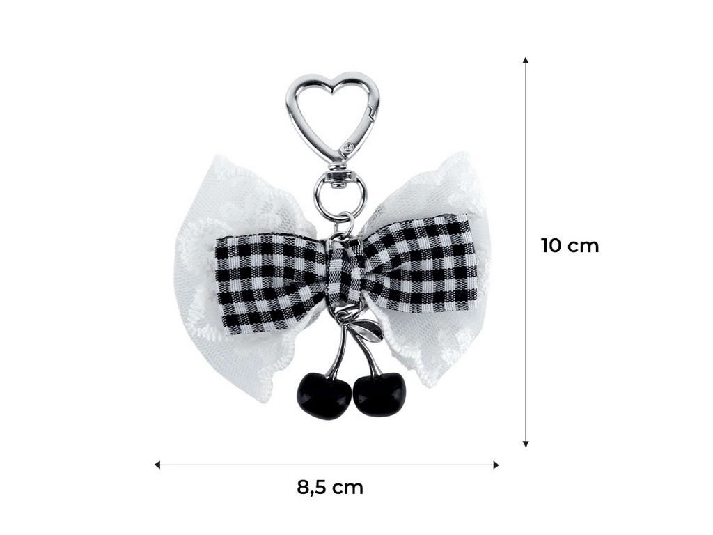 Брелок-підвіска Kite K26-3002-25 з бантом і вишнями