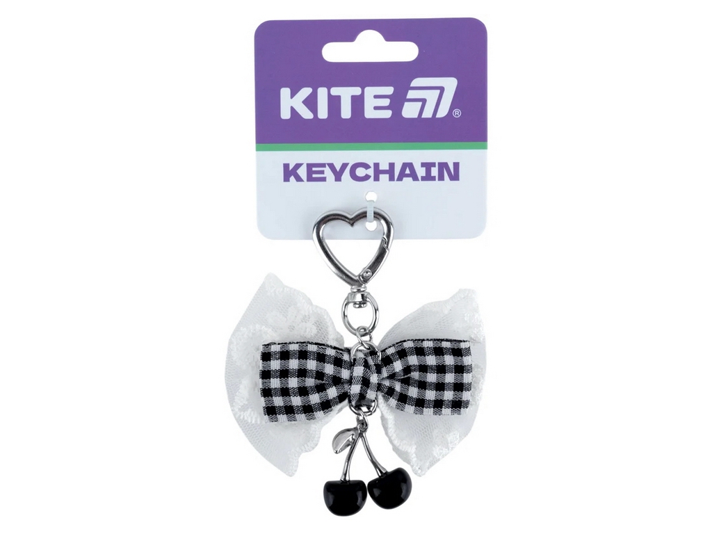 Брелок-підвіска Kite K26-3002-25 з бантом і вишнями