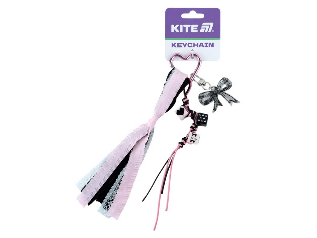 Брелок-підвіска Kite K26-3002-35 зі стрічками та бантом