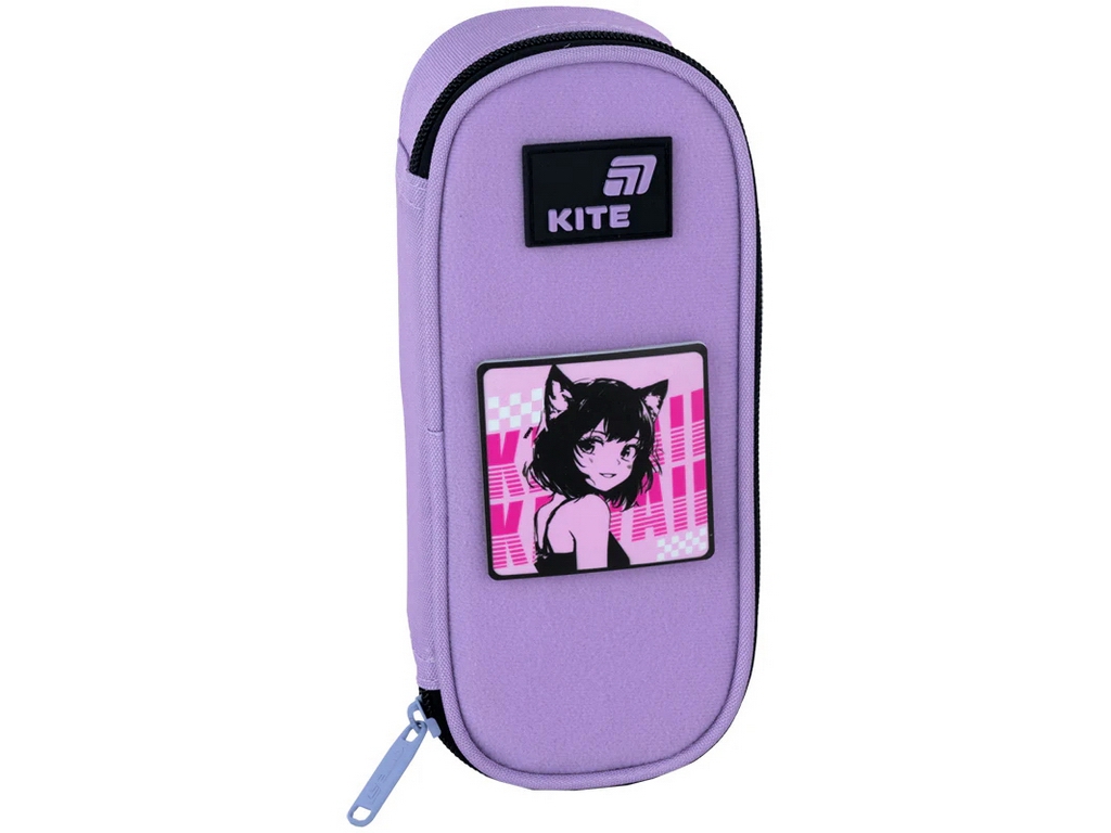Бейдж на липучці Anime Girl, 6,7×6,7 см, гумовий, Kite
