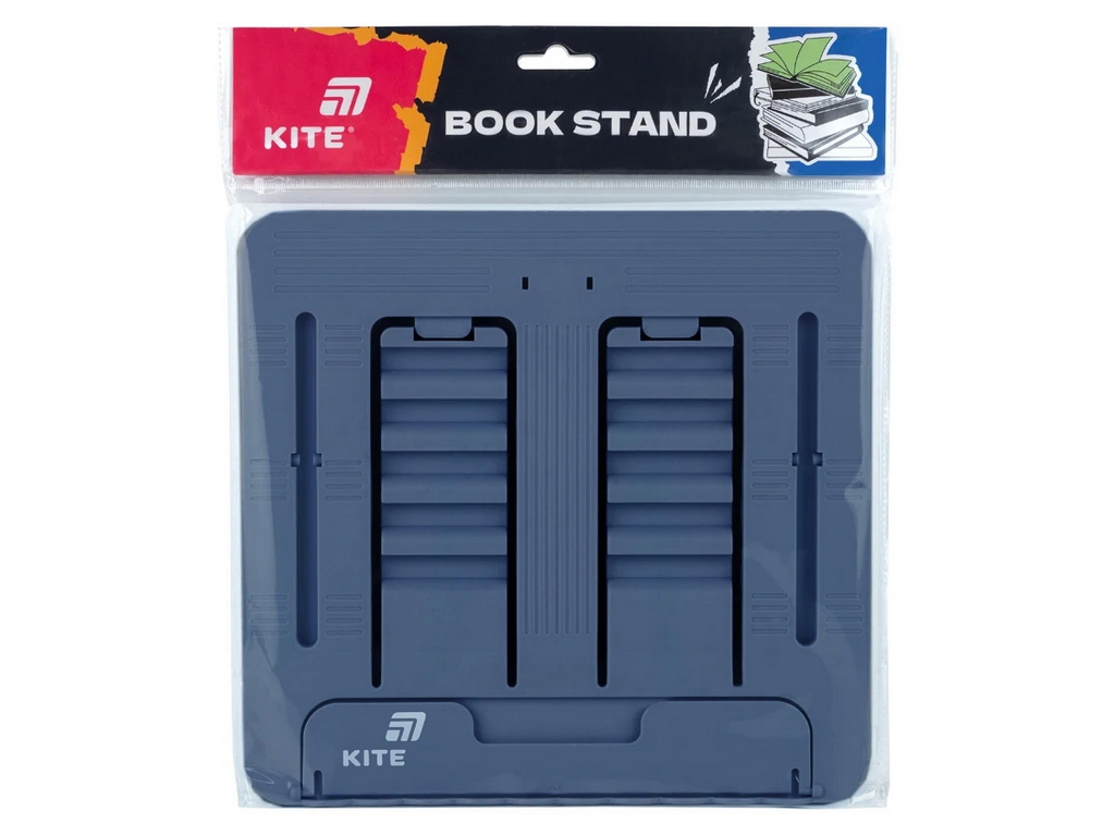 Підставка для книг Kite K26-330-4, регульований кут нахилу, синій індиго