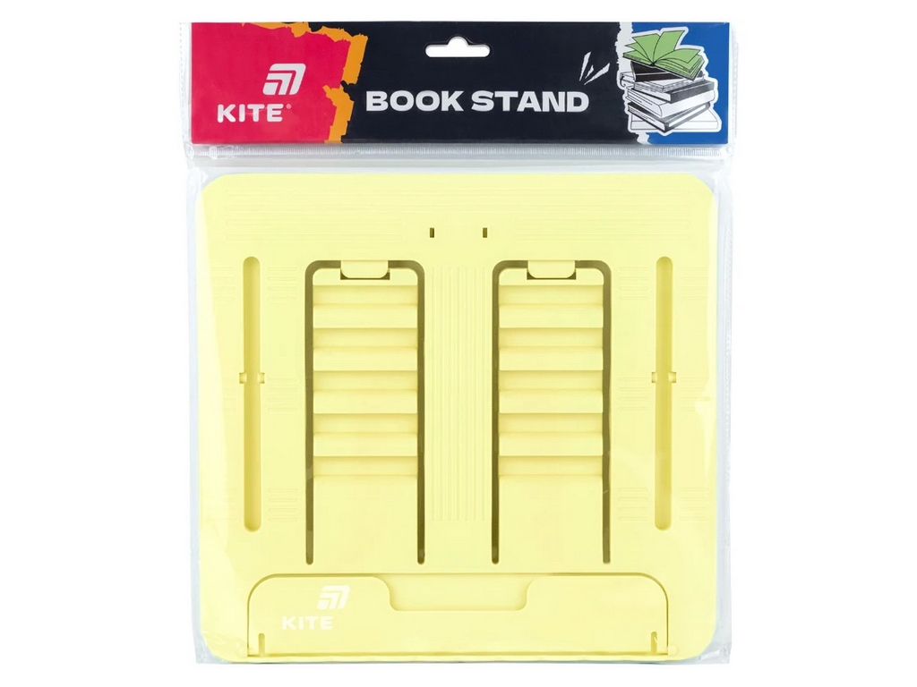 Підставка для книг Kite K26-330-5, регульований кут нахилу, жовтий