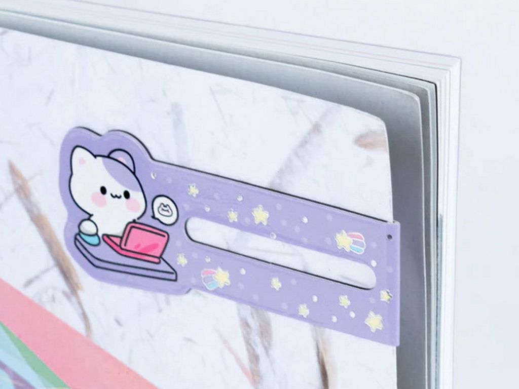 Набір магнітних закладок-індикаторів Kawaii, 2 шт., магнітне кріплення, Kite