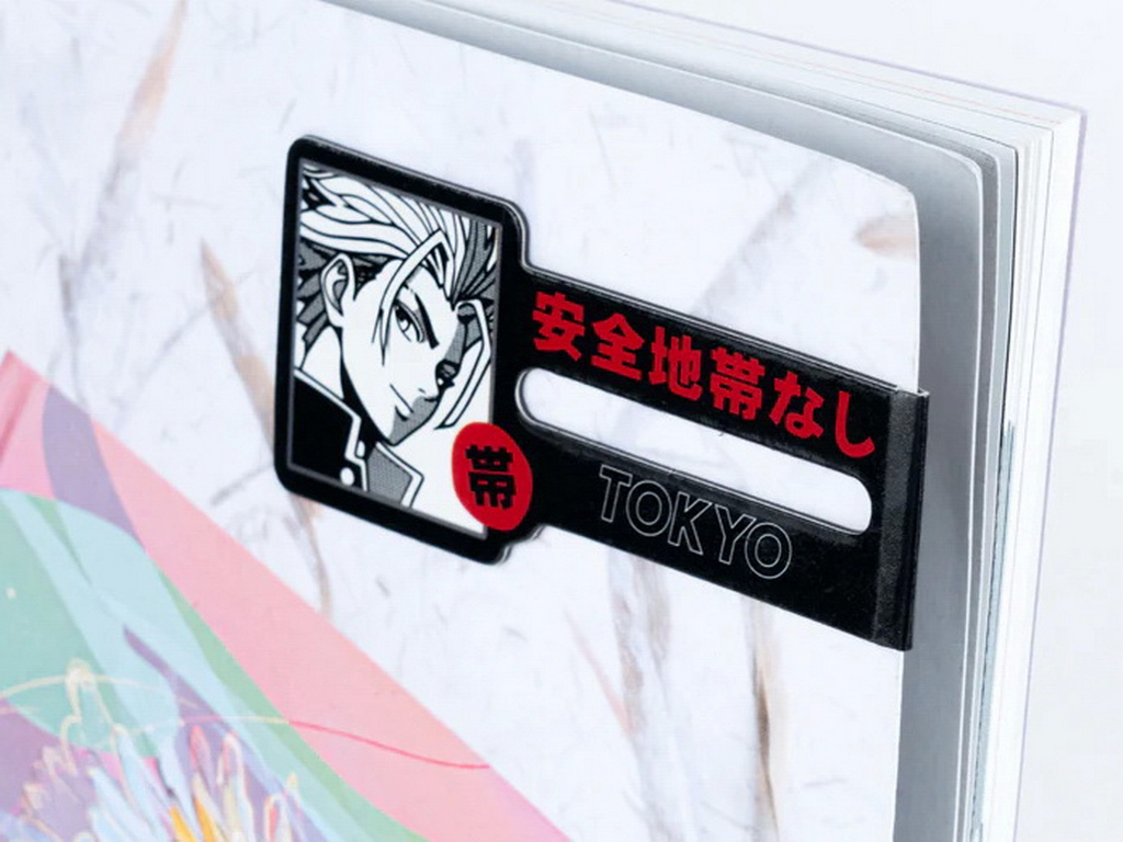 Набір магнітних закладок-індикаторів Tokyo, 2 шт., магнітне кріплення, Kite
