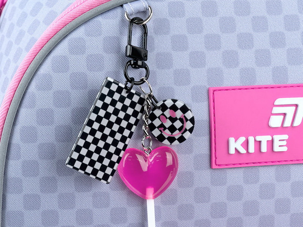 Рюкзак каркасний ортопедичний Kite Education Girl's Power, 38 см, світловідбивні елементи, Kite