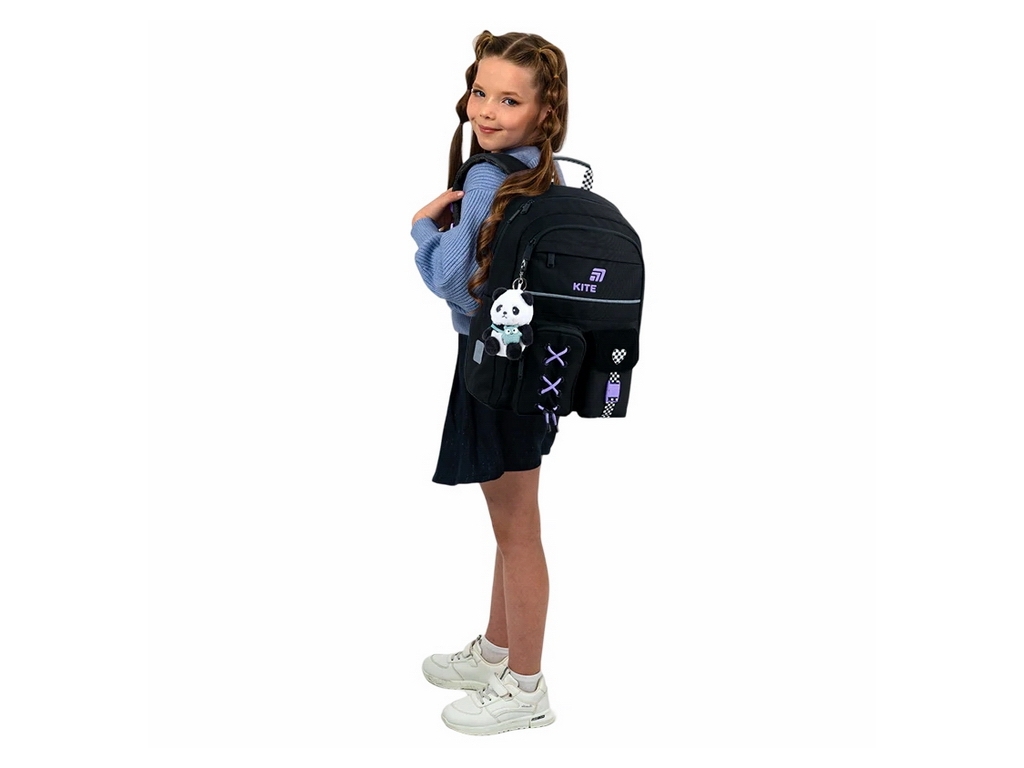 Рюкзак шкільний Panda Love Kite K26-584M-2