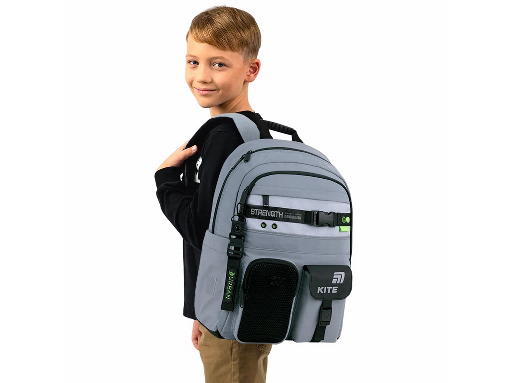 Рюкзак шкільний ортопедичний Kite Education Urban, 39,5x29x13 см, з відділеннями, Kite
