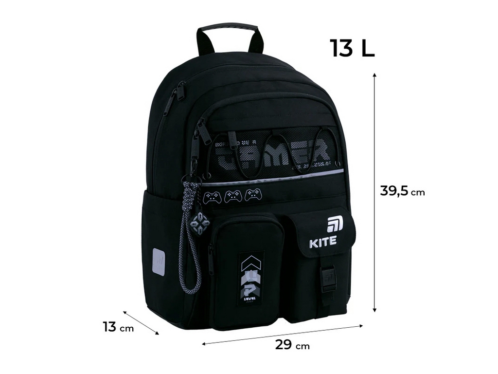 Рюкзак шкільний  підлітковий Kite Gamer K26-584M-5