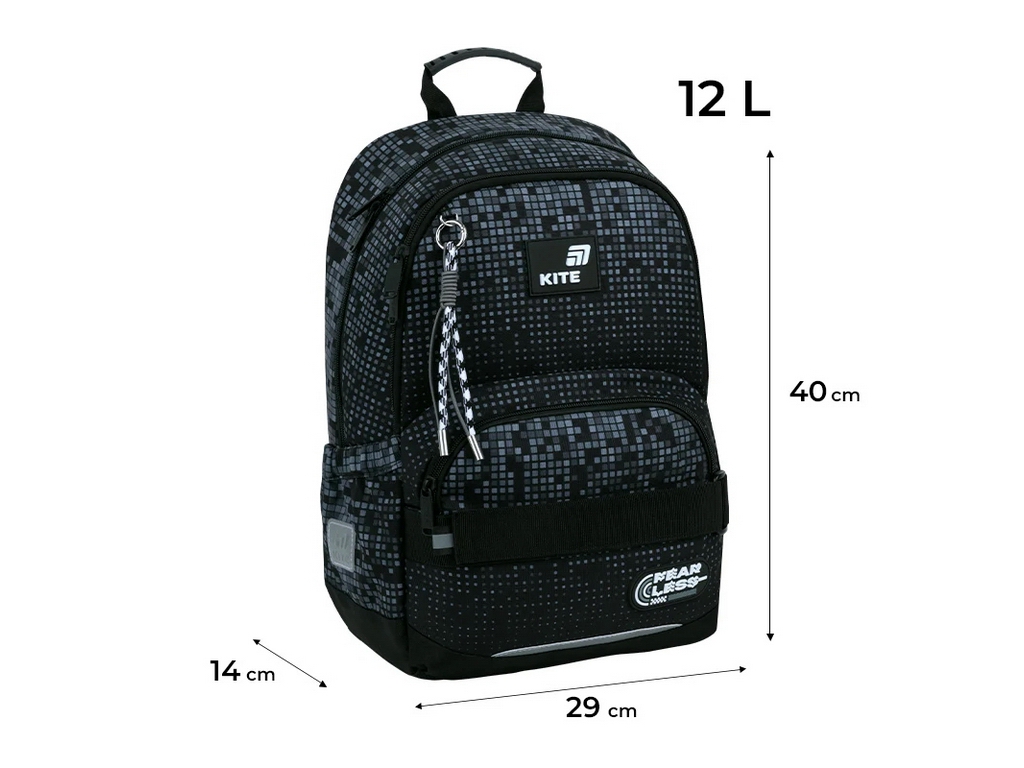 Школьный рюкзак Kite Fearless K26-585M-3