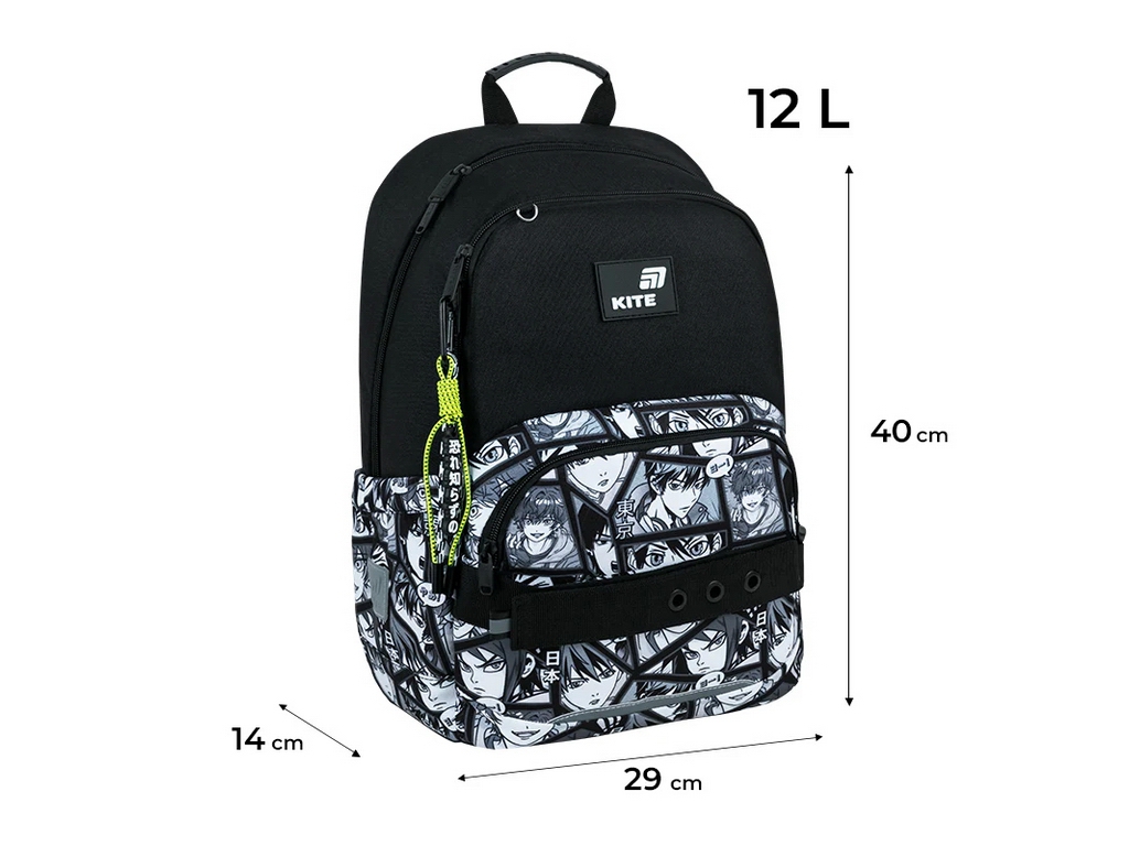 Рюкзак шкільний Kite Education Anime Boy K26-585M-5