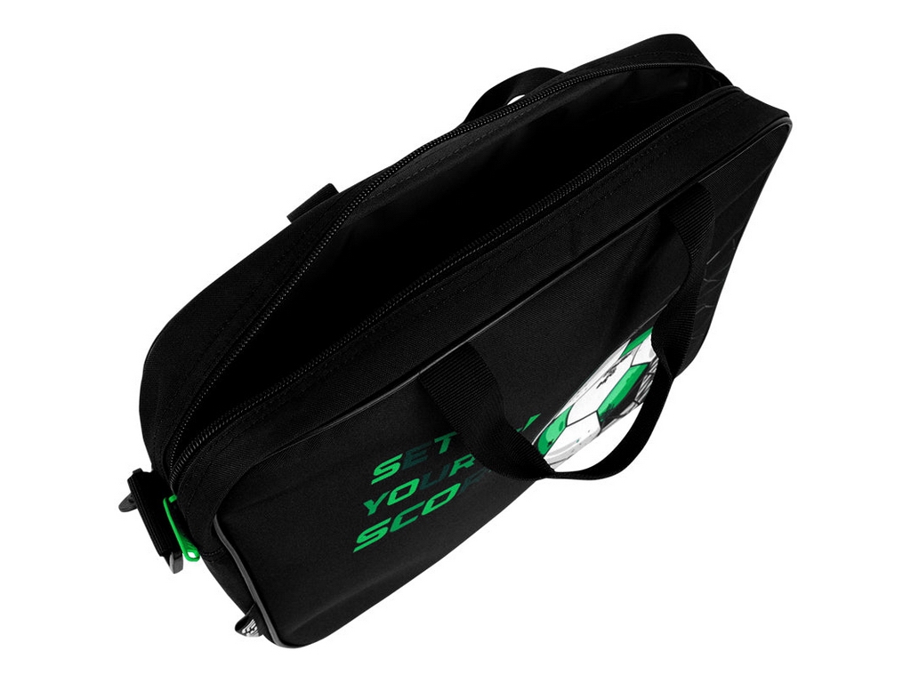 Сумка шкільна текстильна для А4 Kite Football, 27x34x7 см, на блискавці, Kite