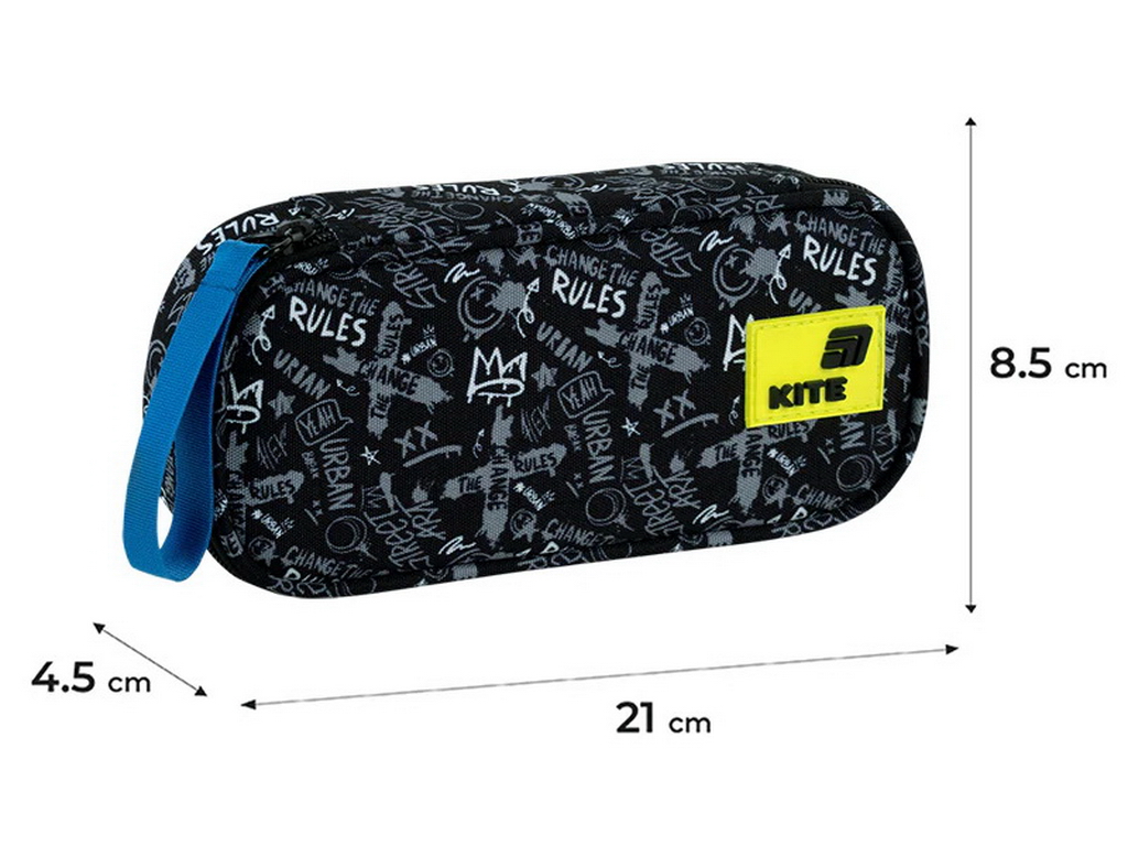 Пенал на 1 відділення Kite Skater K26-662-9