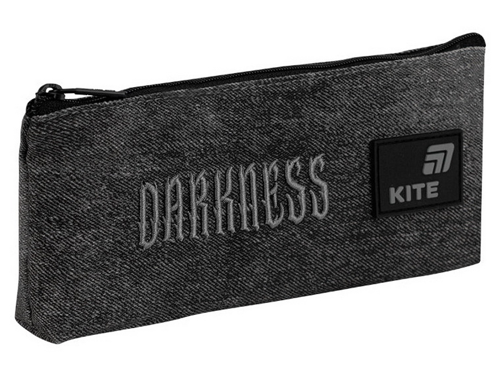 Пенал школьный на 1 отделение Darkness Kite K26-680-6