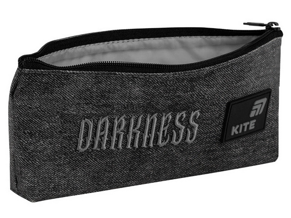 Пенал школьный на 1 отделение Darkness Kite K26-680-6