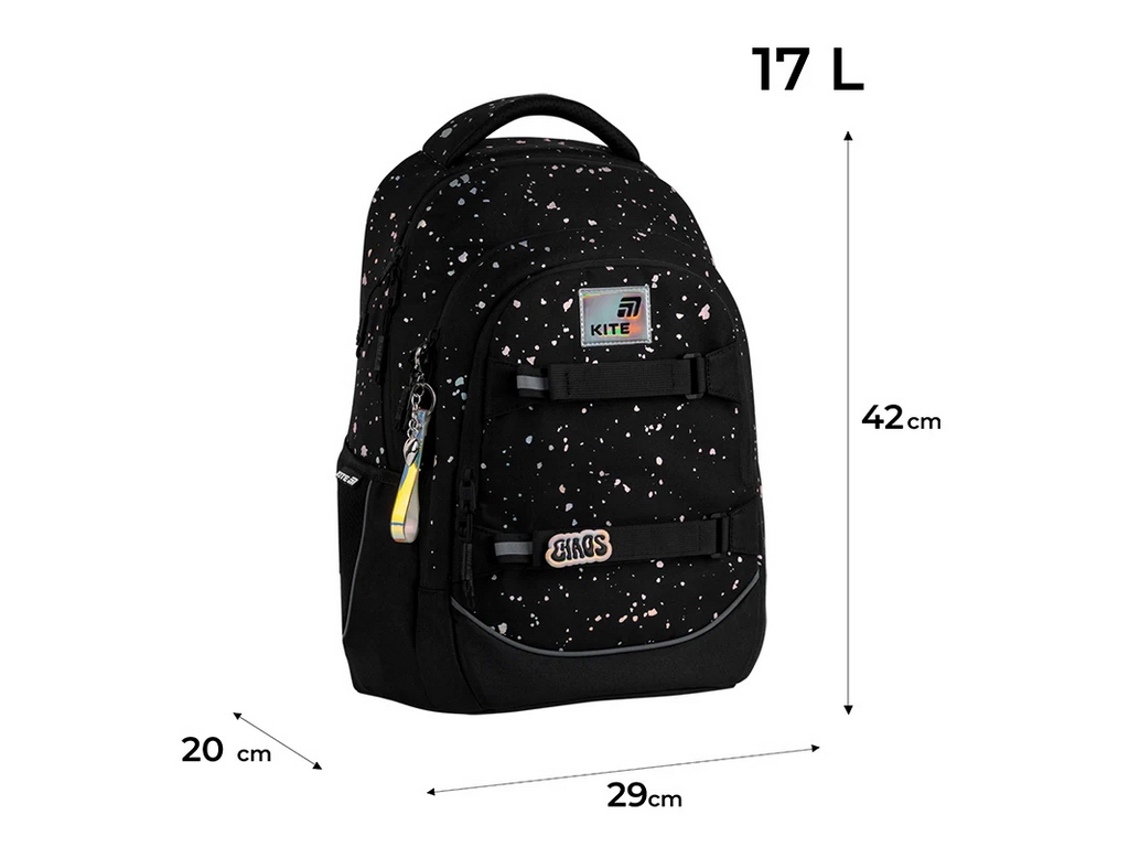 Рюкзак шкільний підлітковий Kite Holographic K26-727M-1