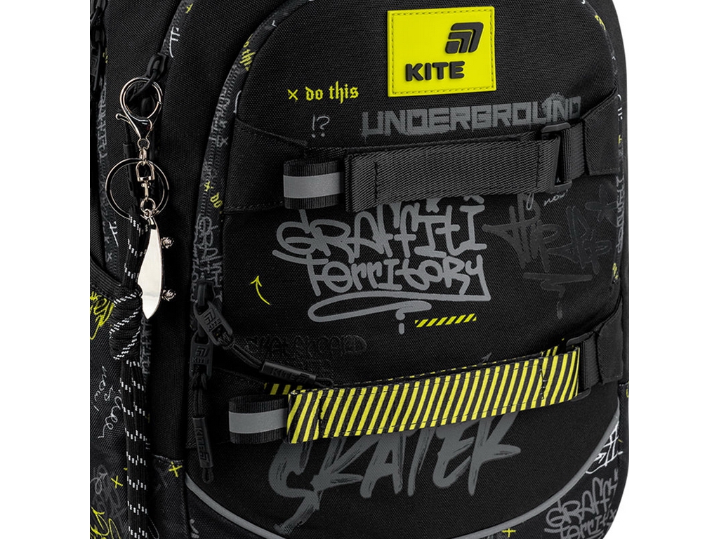 Рюкзак шкільний підлітковий Kite Education teens Graffiti K26-727M-4