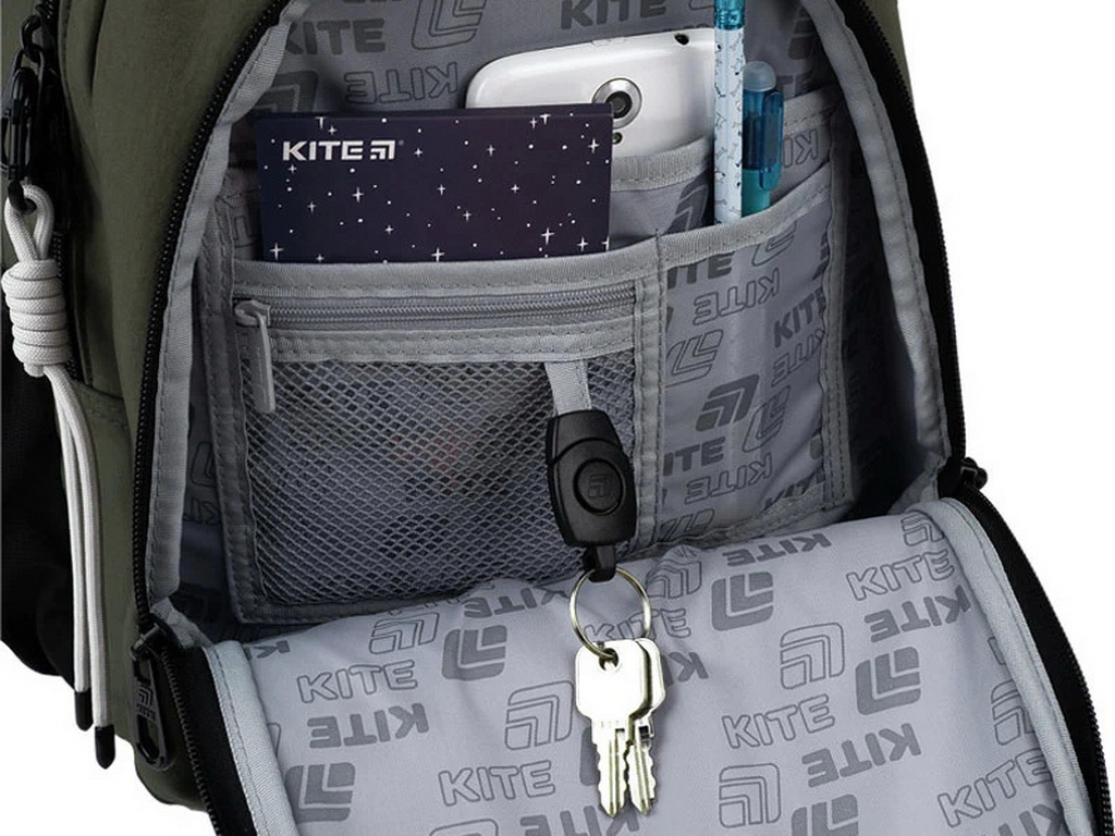 Рюкзак школьный ортопедический Kite Education teens Trust Yourself, 40 см