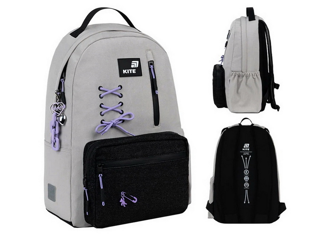 Рюкзак подростковый Kite Education teens Romantic Minimalism K26-949L-1