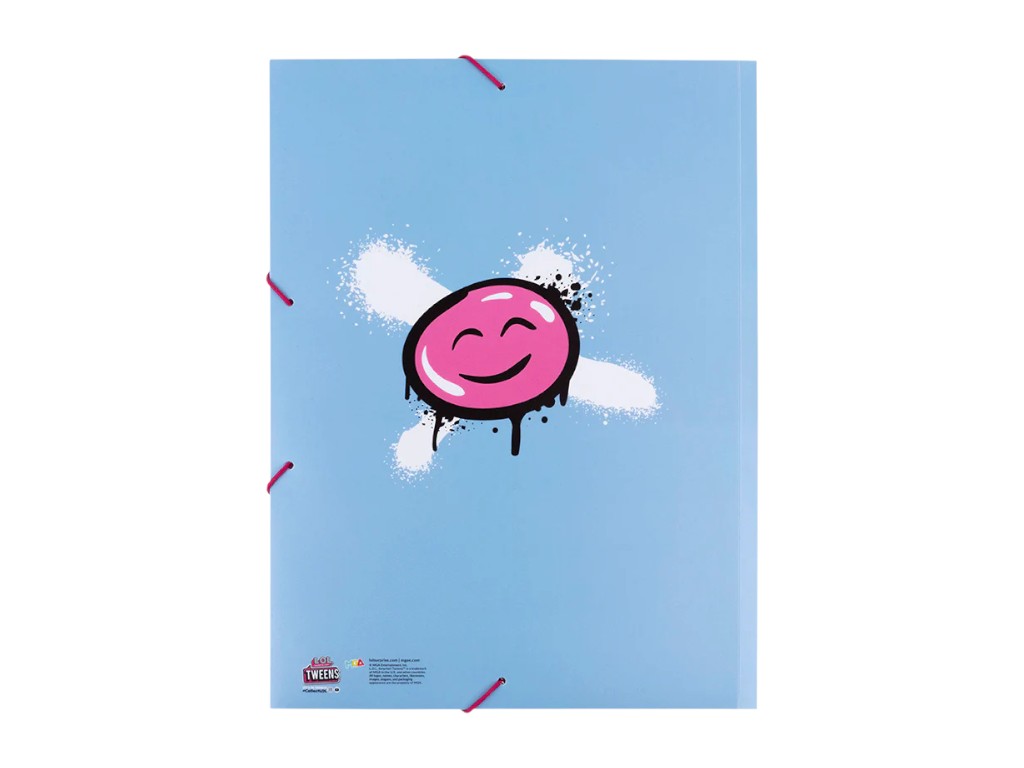 Папка на гумці Kite LOL LO25-247, формат A4, поліпропілен, Kite