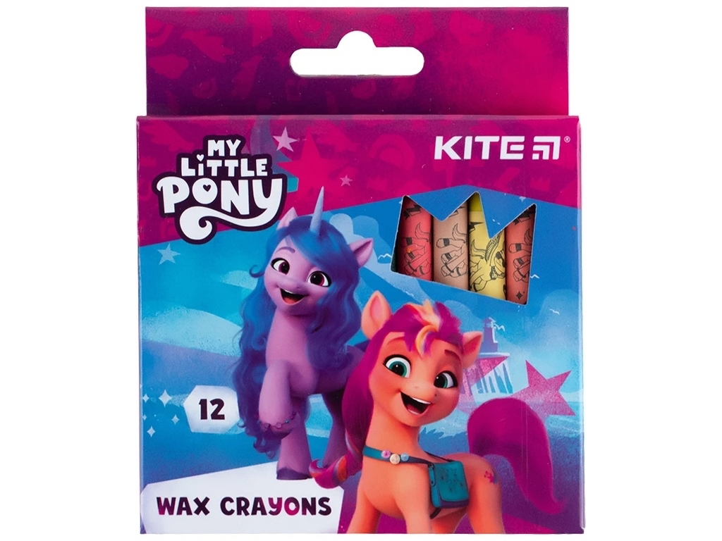 Крейда воскова My Little Pony 12 кольорів, Kite