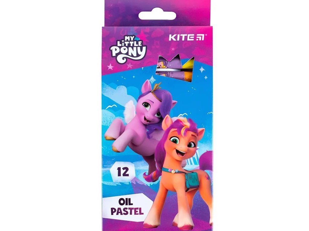 Пастель масляна 12 кольорів My Little Pony, Kite
