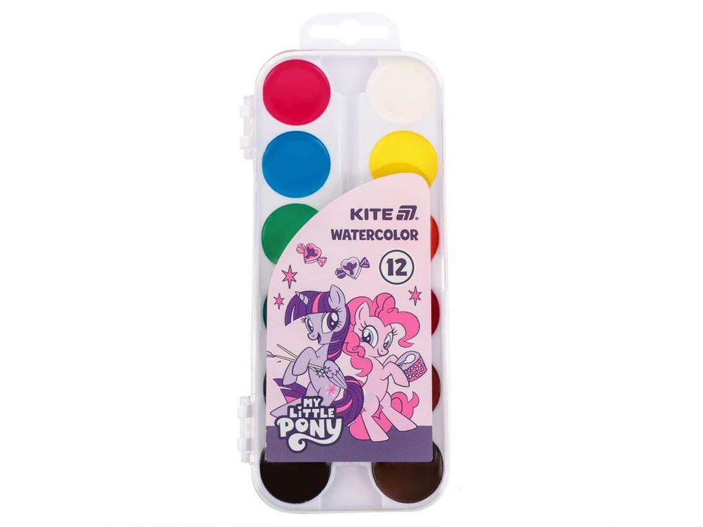 Фарби акварельні My Little Pony movie 12 кольорів, Kite