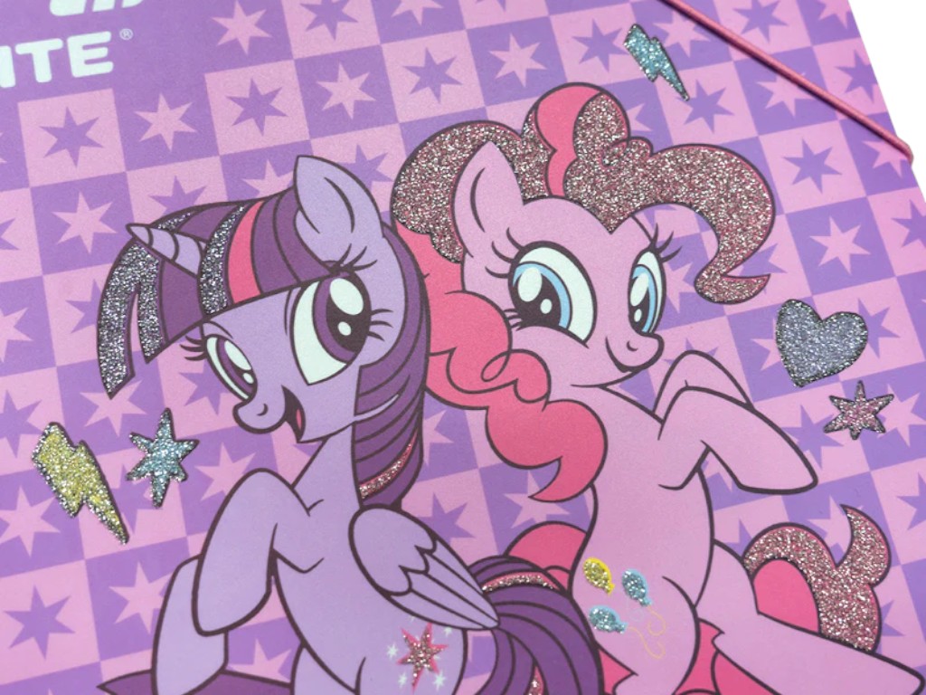 Папка на гумці Kite My Little Pony LP25-247, формат A4, поліпропілен, Kite