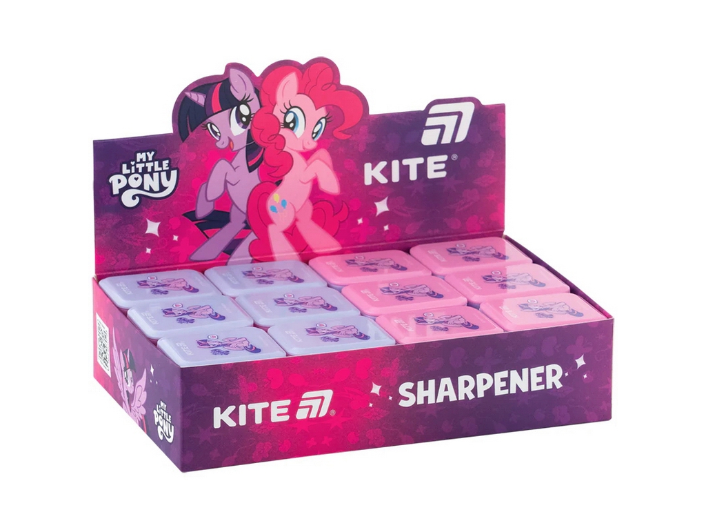 Точилка з контейнером прямокутна Kite My Little Pony GF26-116