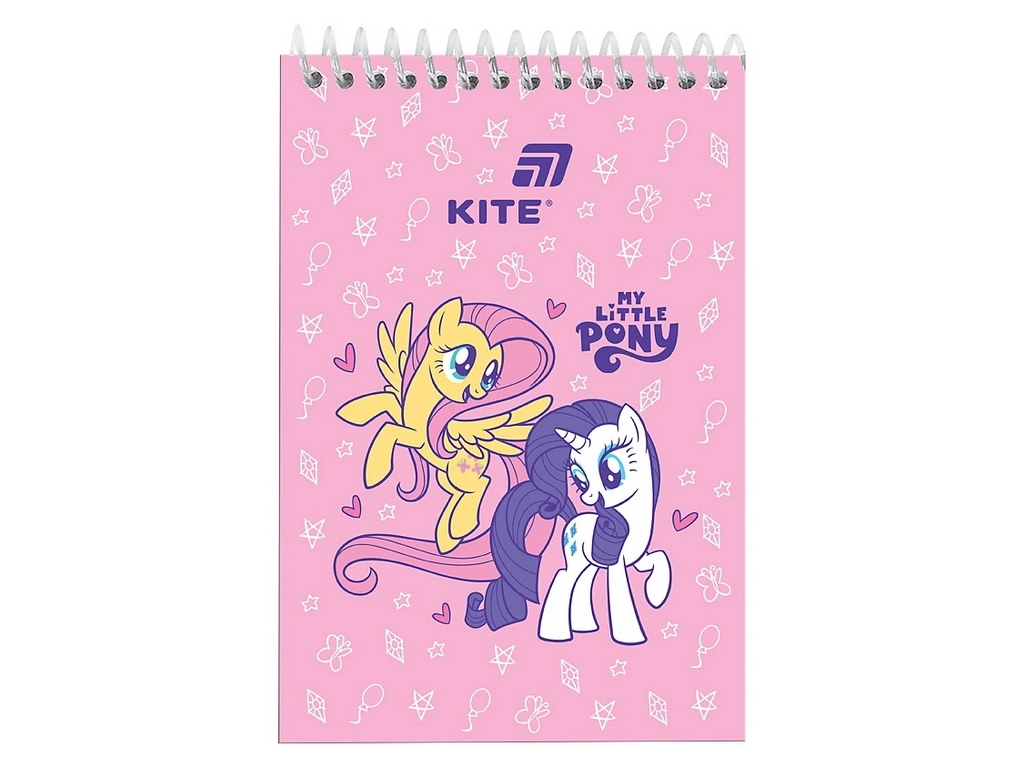 Блокнот А6 на спирали My Little Pony Kite LP26-196, 48 листов