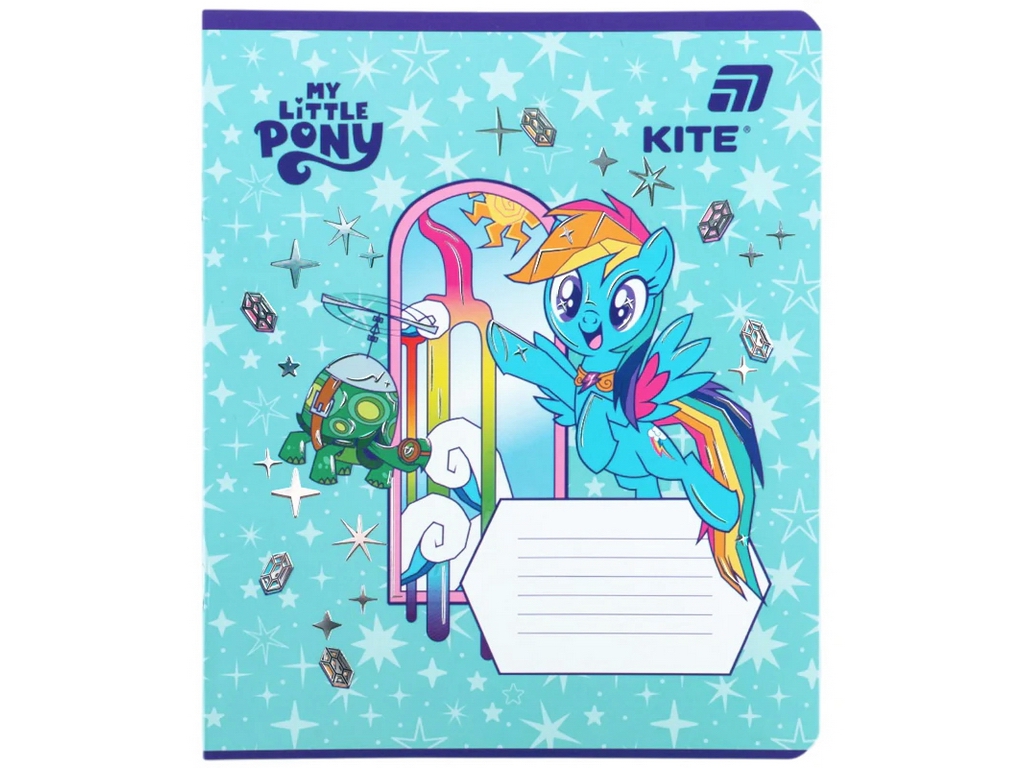 Тетрадь в клетку My Little Pony Kite LP26-232, 12 листов, микс видов, цена за 1шт