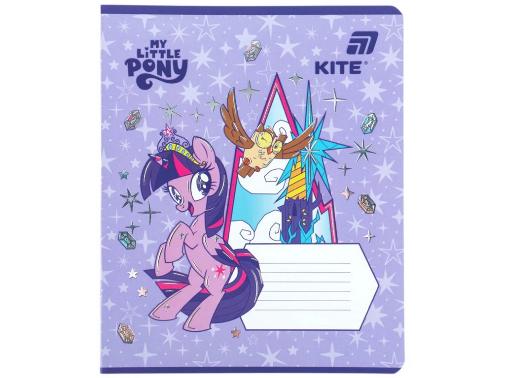 Тетрадь в клетку My Little Pony Kite LP26-232, 12 листов, микс видов, цена за 1шт
