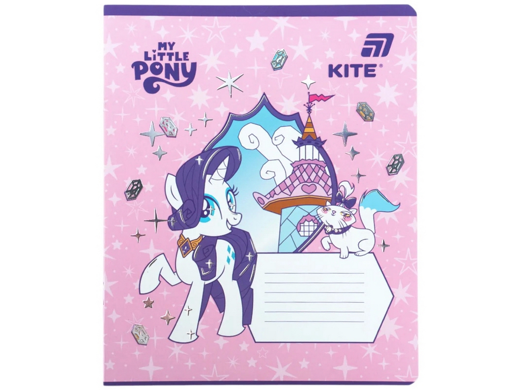 Тетрадь в клетку My Little Pony Kite LP26-232, 12 листов, микс видов, цена за 1шт