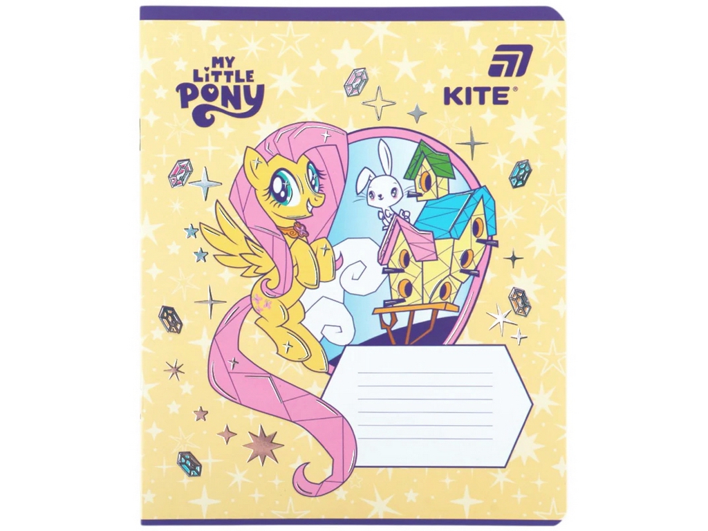 Тетрадь в клетку My Little Pony Kite LP26-232, 12 листов, микс видов, цена за 1шт